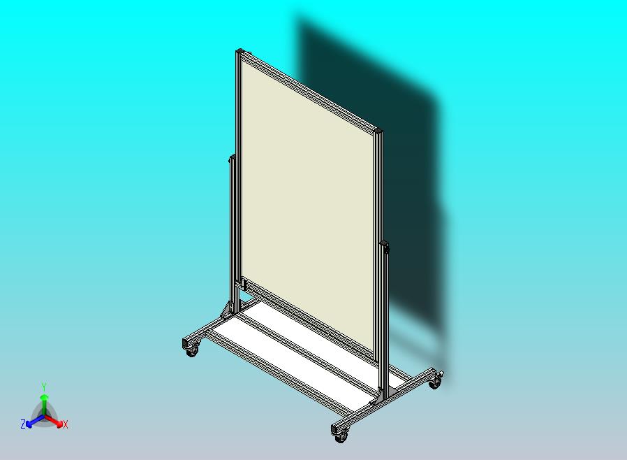 大型可旋转白板