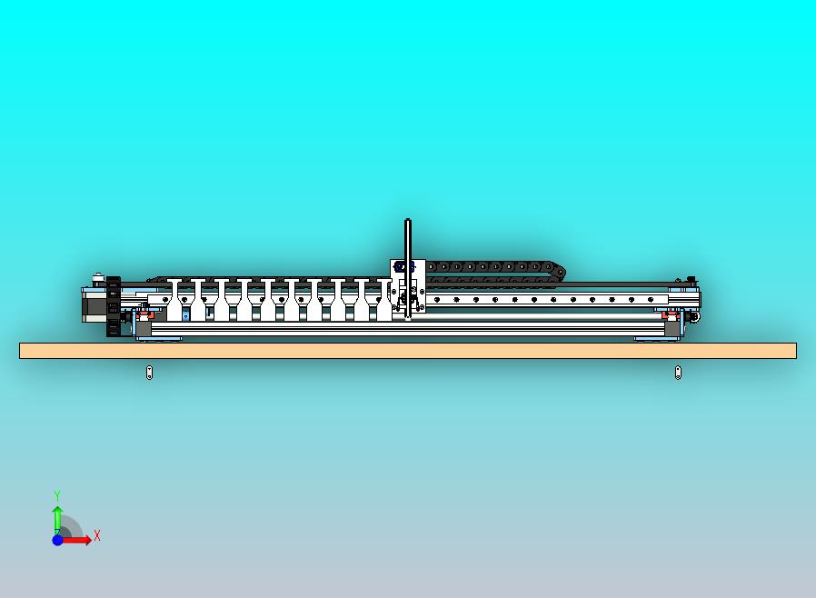 带自动换刀装置的数控绘图仪激光雕刻机