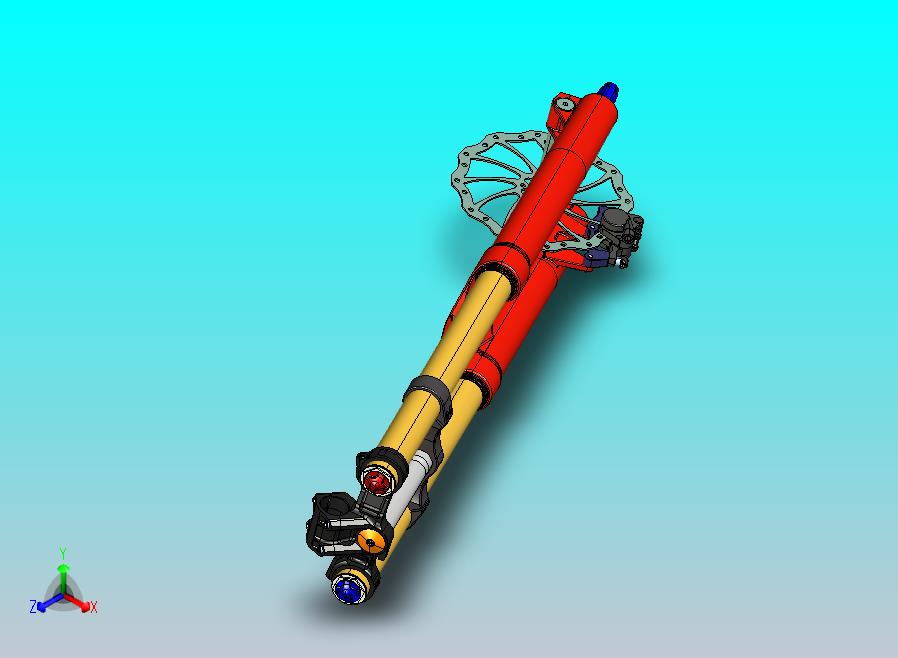 福克斯40 RC2叉带刹车