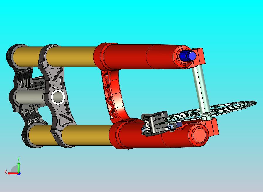 福克斯40 RC2叉带刹车