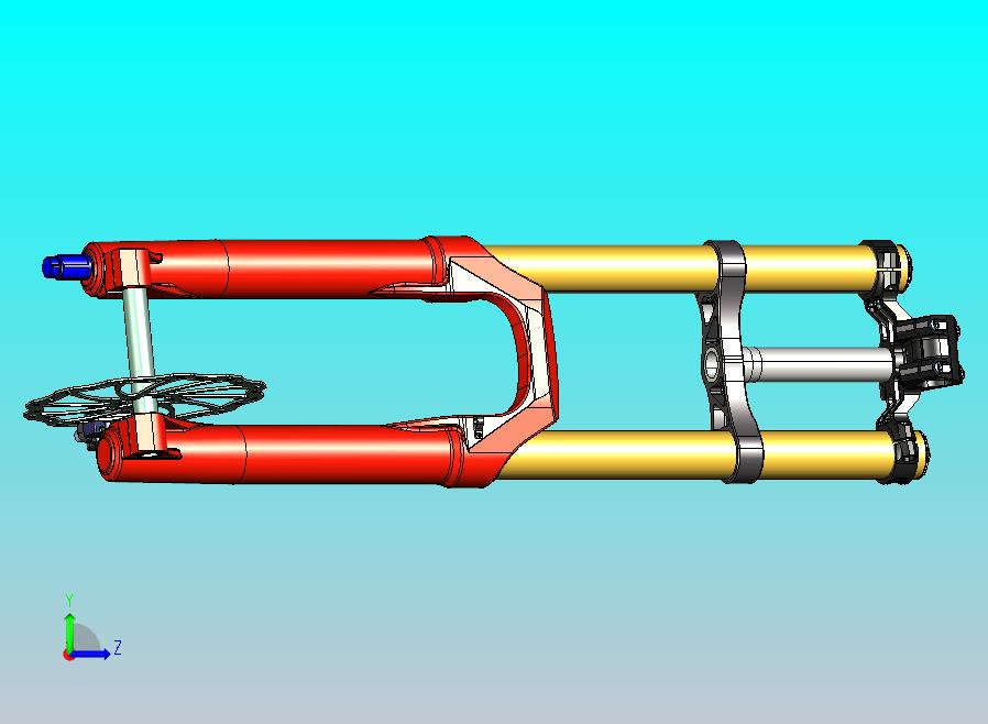 福克斯40 RC2叉带刹车