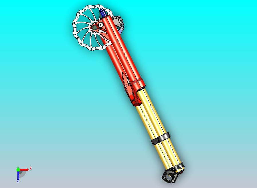福克斯40 RC2叉带刹车