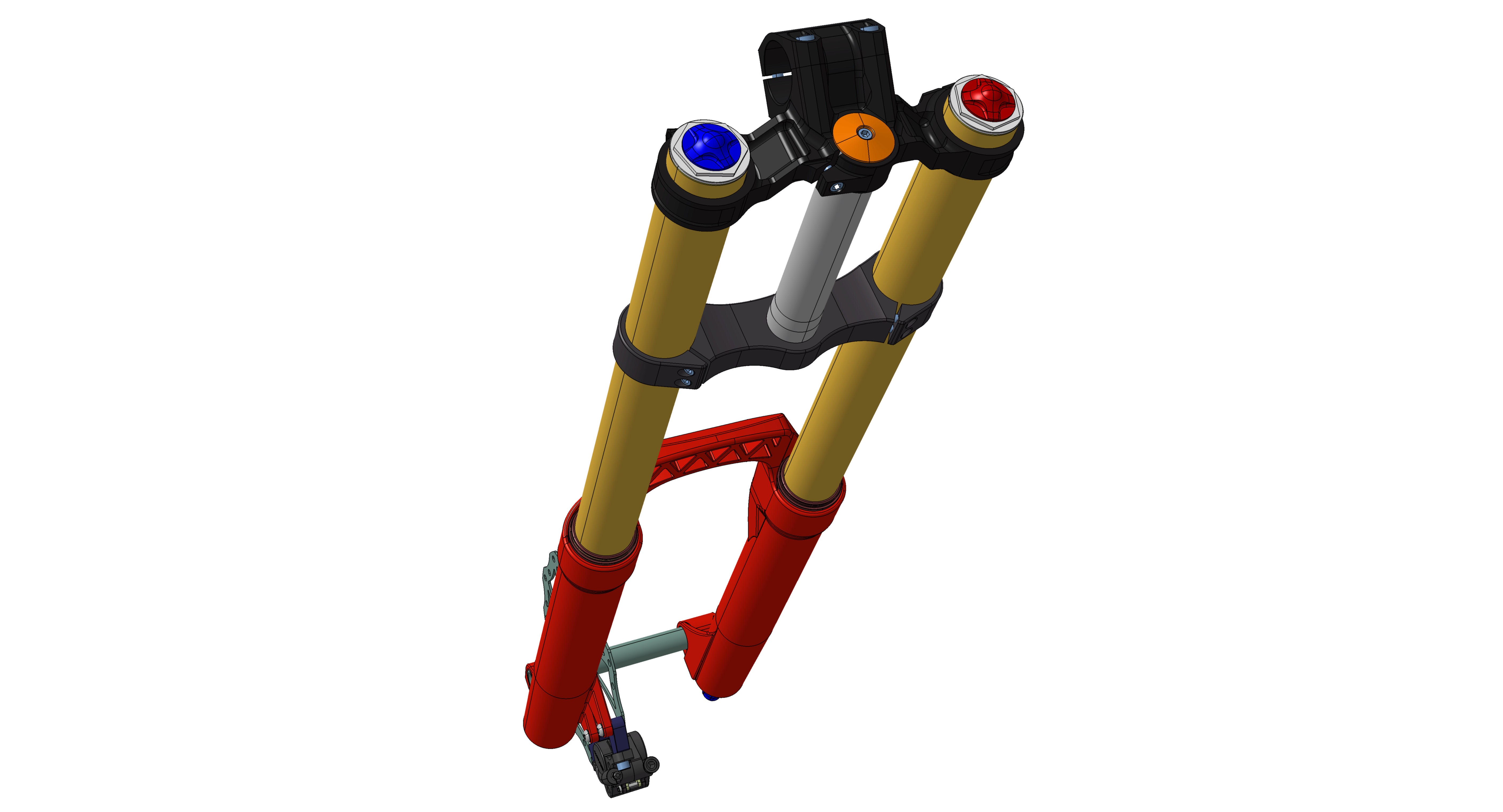 福克斯40 RC2叉带刹车