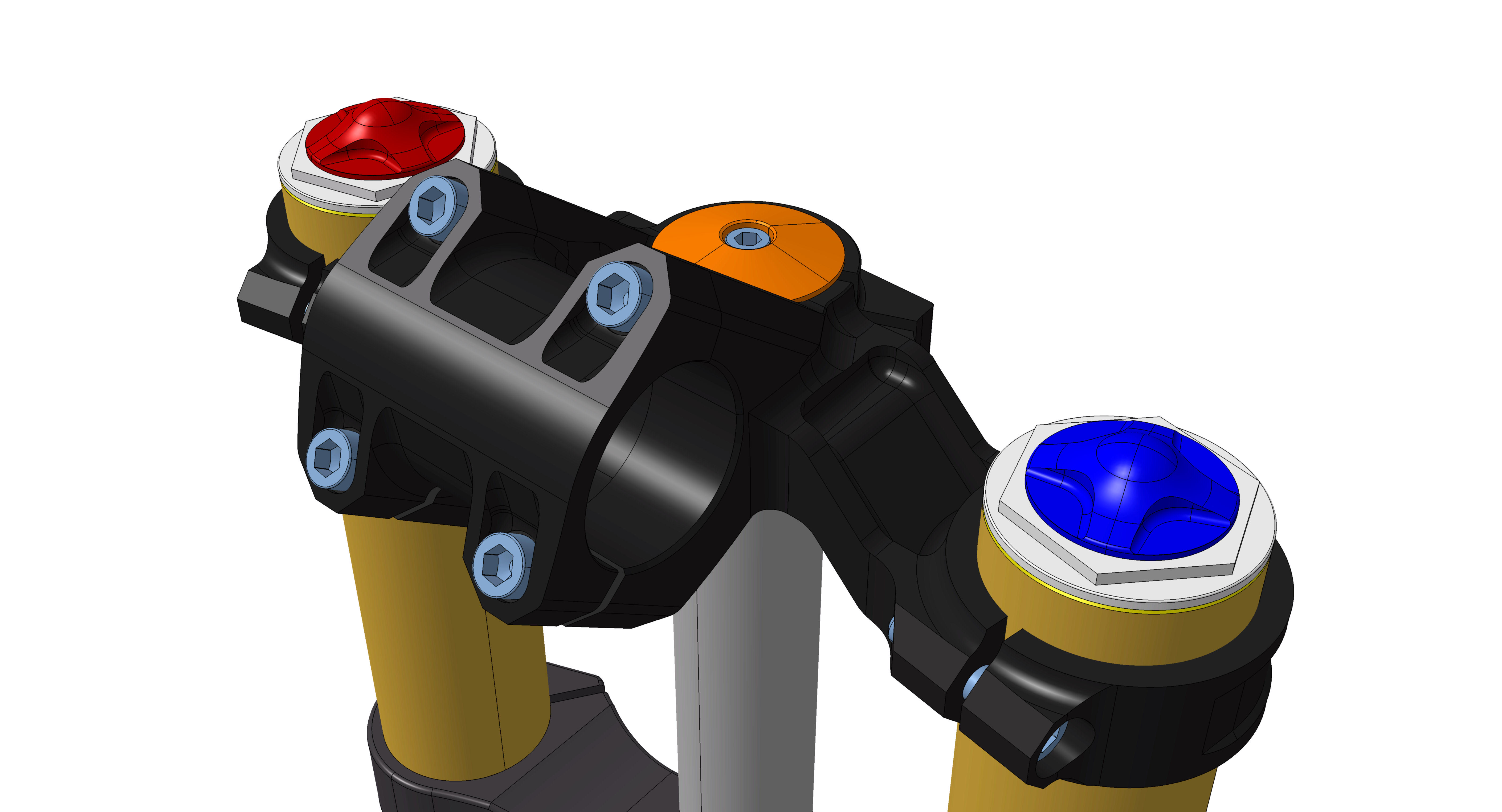 福克斯40 RC2叉带刹车