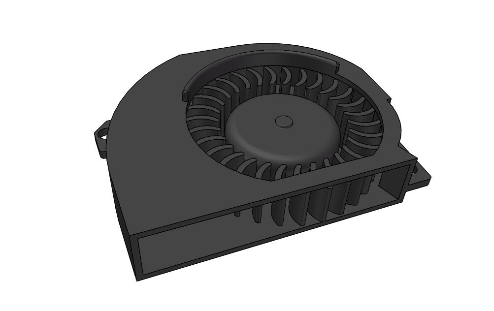 台达40x50x10厘米，12v，150毫安涡轮风扇发动机