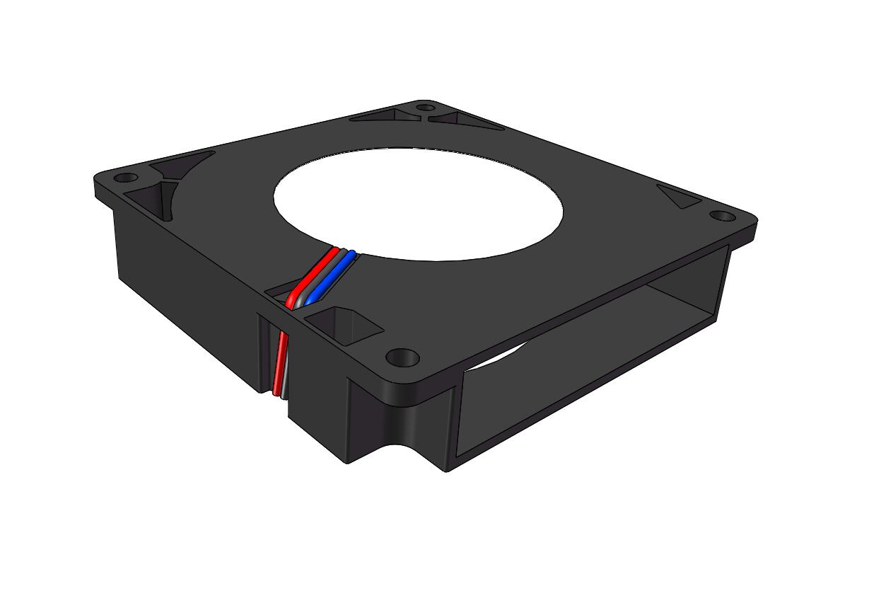 涡轮风扇发动机50x50x10毫米，12v，150毫安，由台达风扇制造