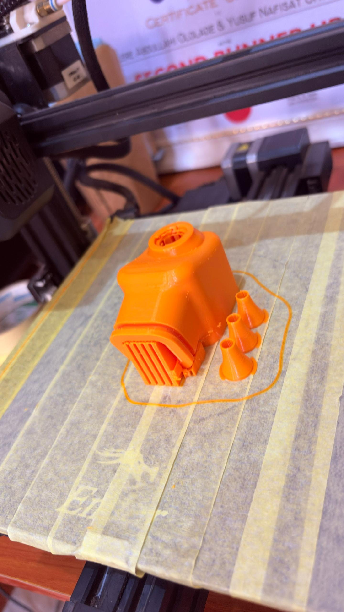 3D可打印的数字耳镜外壳