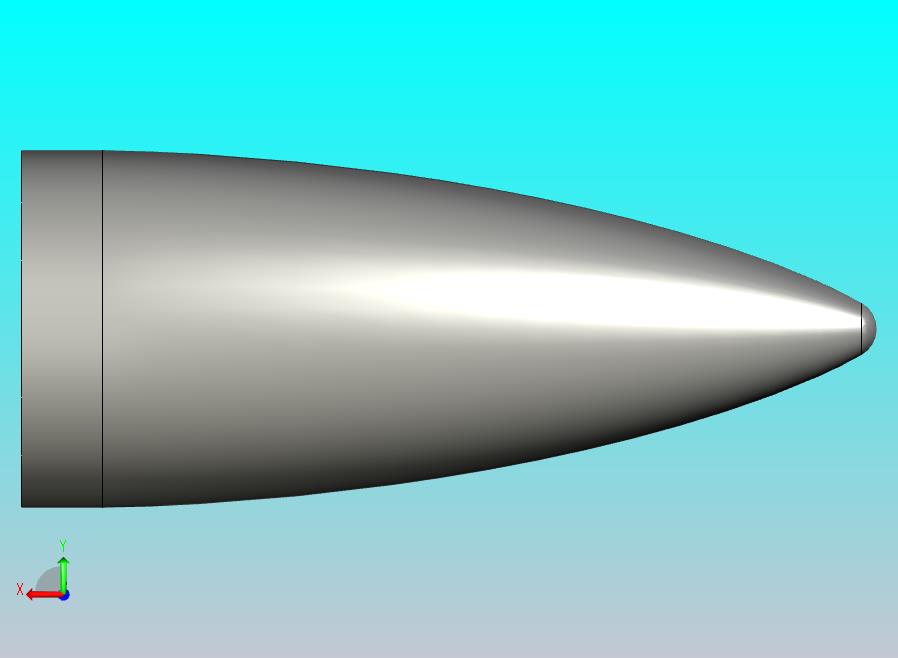 生成LV-HAACK曲线C = 1_3逐步使用SolidWorks中的方程式生成。