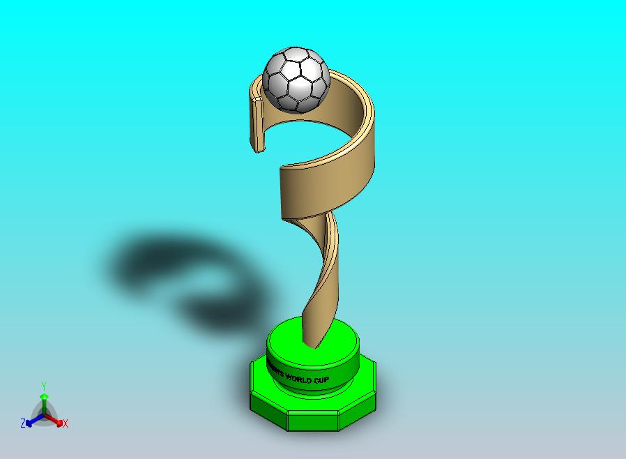 FIFA女足世界杯奖杯