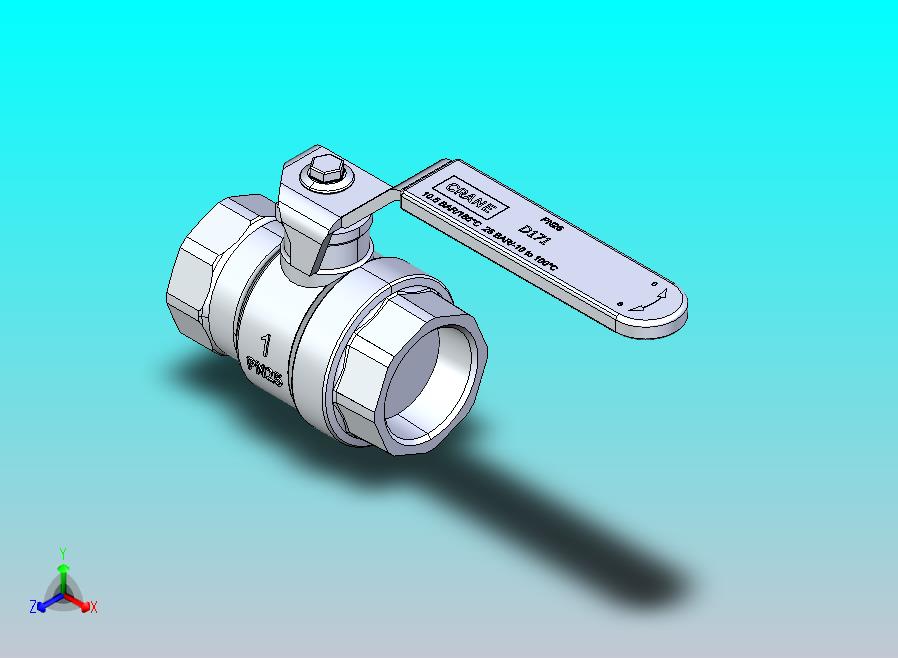 DN25手柄球阀