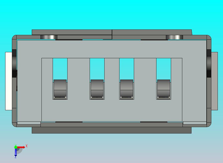 USB A连接器B13.7垂直