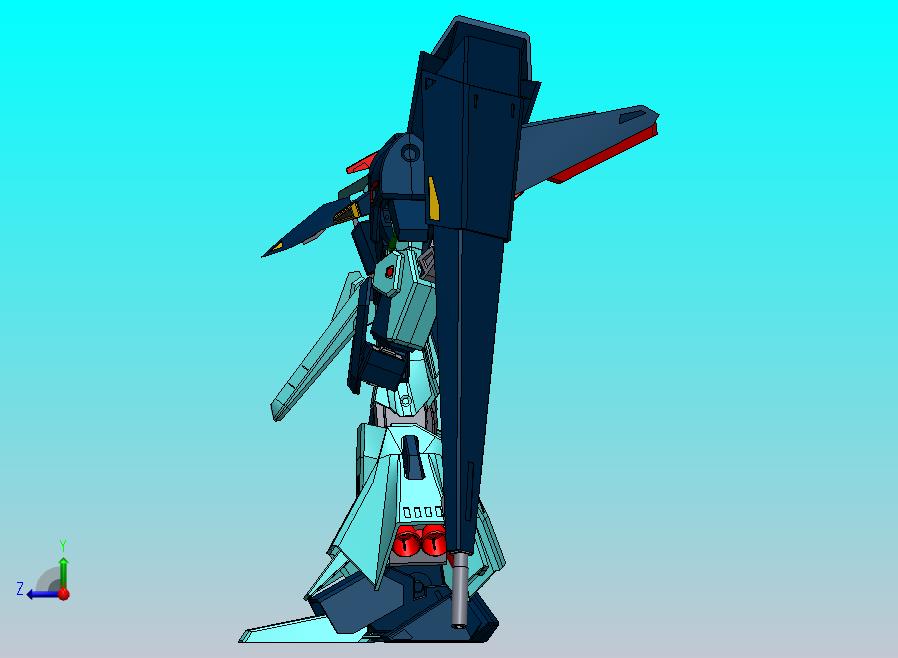 高达ORX-005贾普兰3D模型