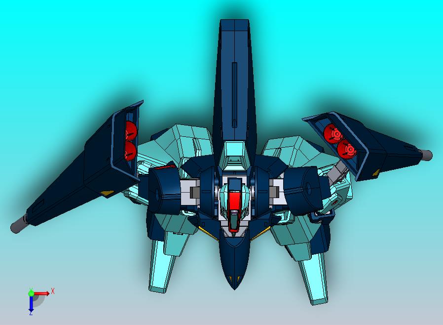高达ORX-005贾普兰3D模型