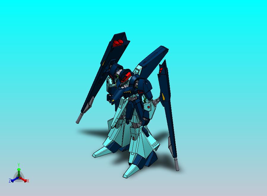 高达ORX-005贾普兰3D模型