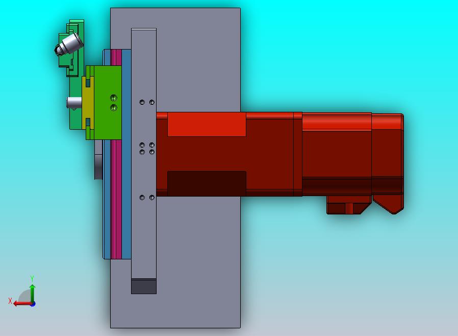 伺服驱动左右快速取件机构