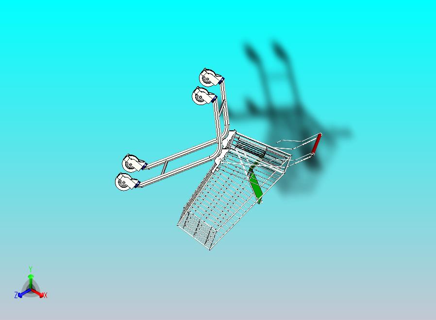 手推车3D图纸