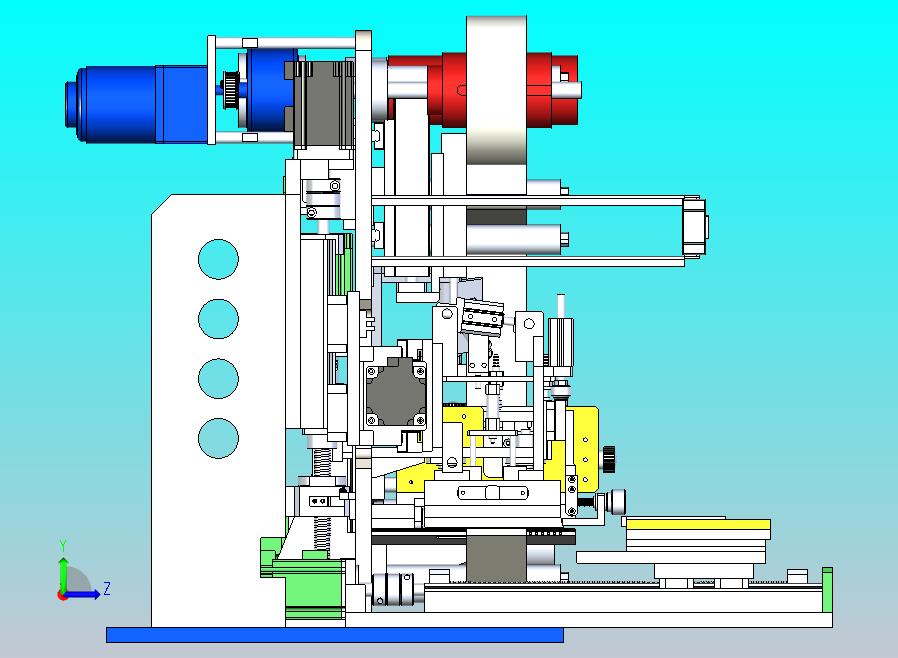 手机偏光片全自动贴合机3D图纸