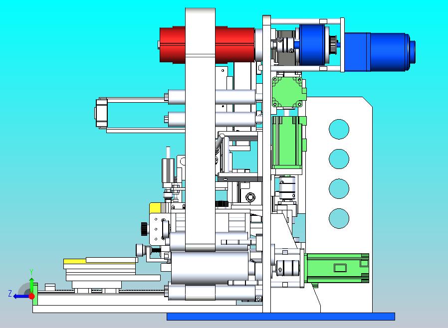 手机偏光片全自动贴合机3D图纸