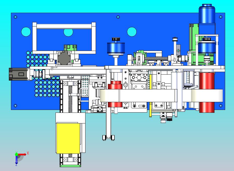 手机偏光片全自动贴合机3D图纸