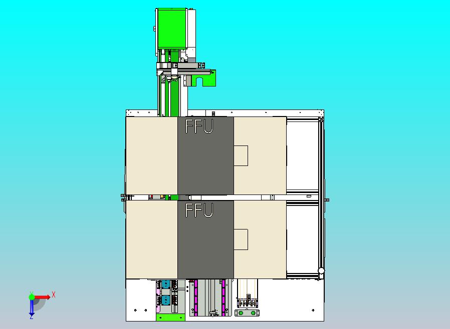 手机与平板电脑屏幕全自动组装机3D图纸