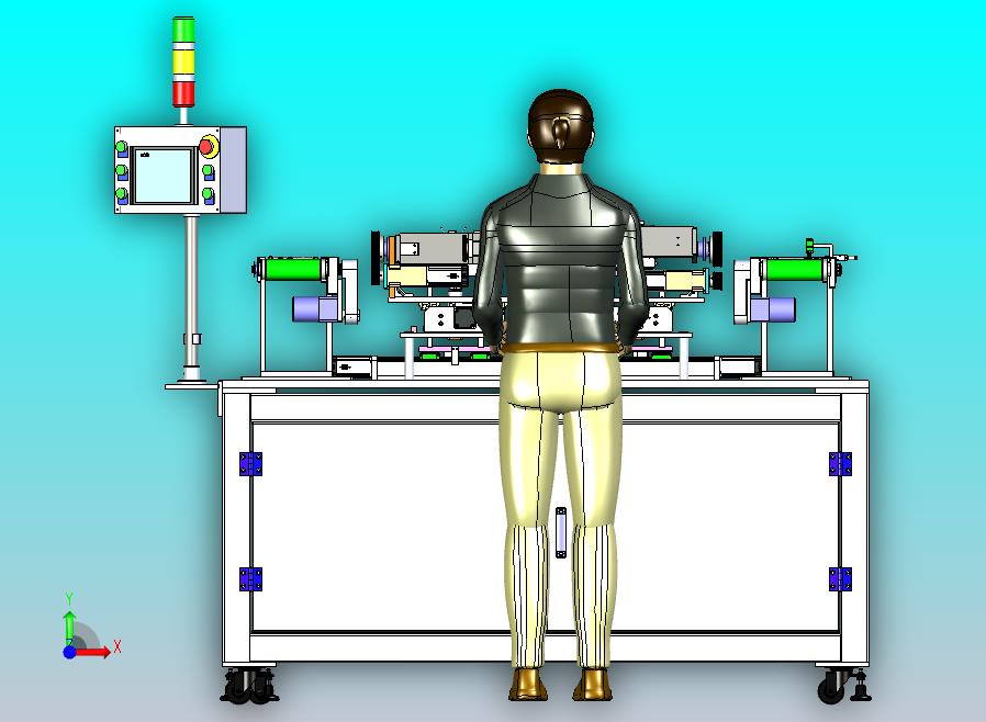 手机外壳打磨机3D图纸