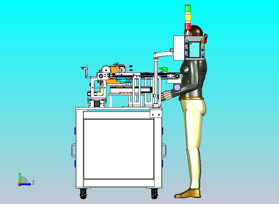 手机外壳打磨机3D图纸
