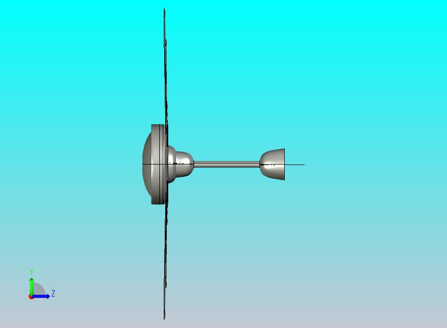 吊扇 。电风扇模型