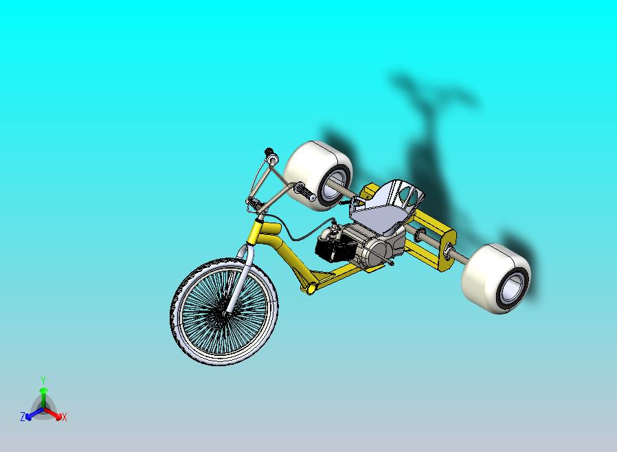 机动三轮车结构