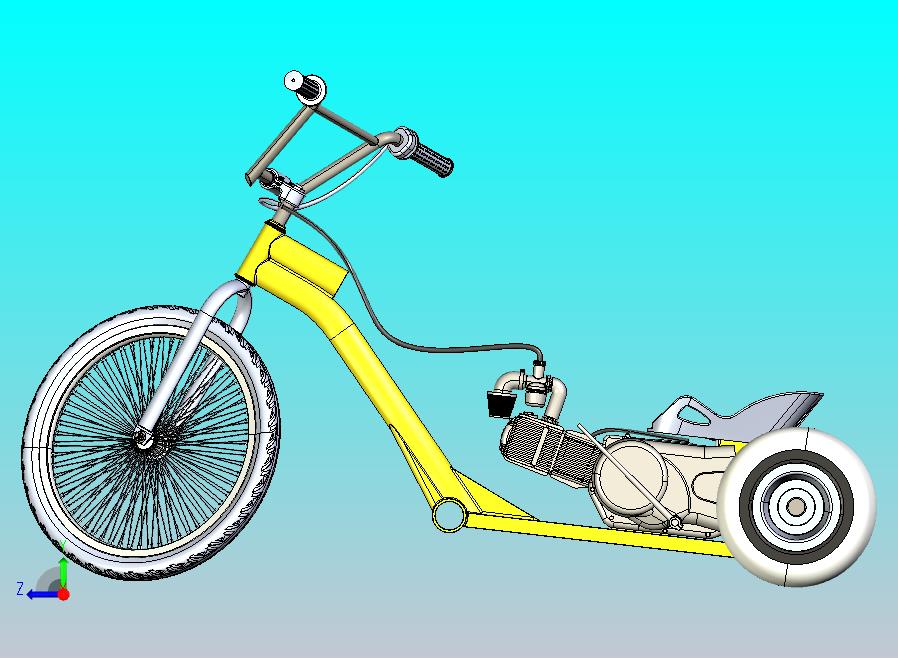 机动三轮车结构