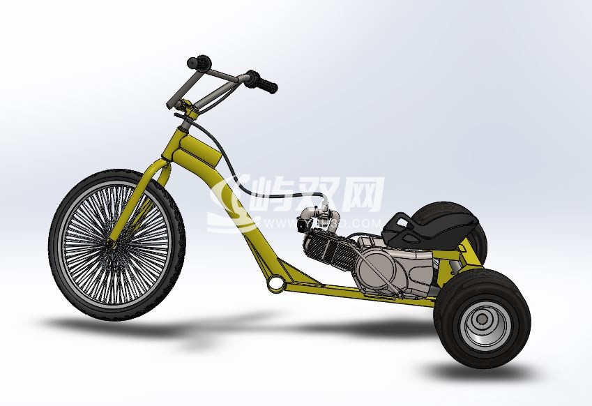 机动三轮车结构