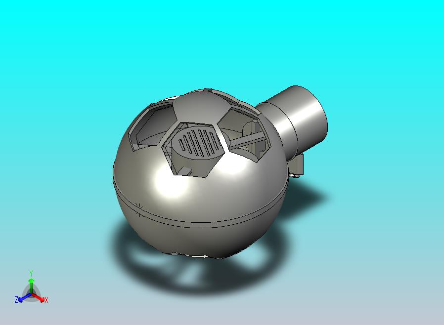 创新电风扇模型