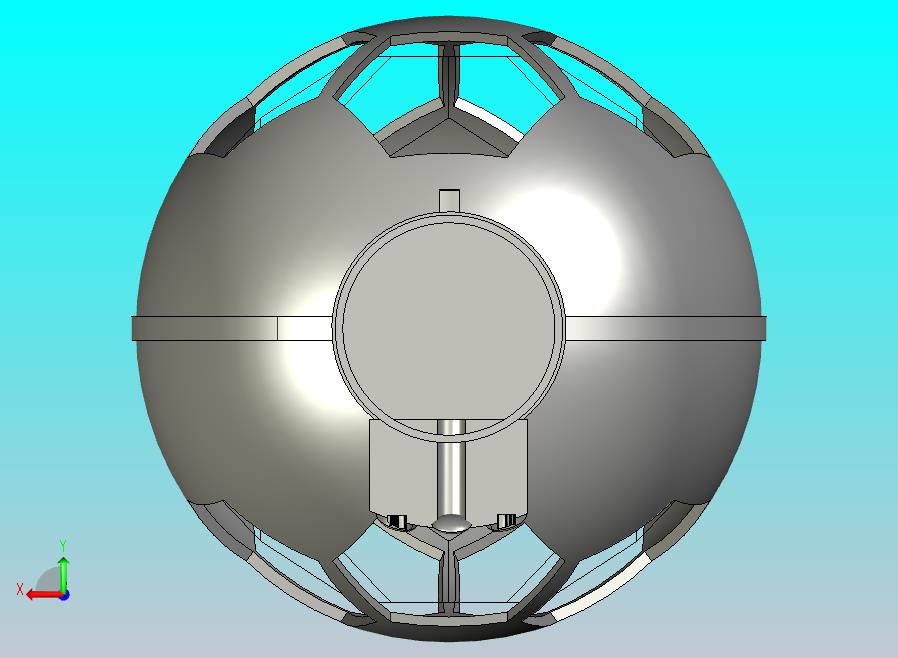 创新电风扇模型
