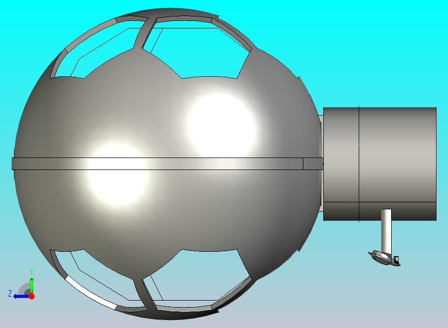 创新电风扇模型