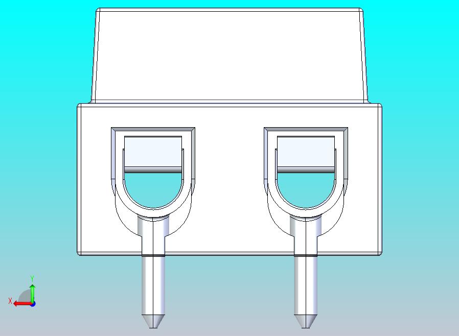 2针端子板连接器