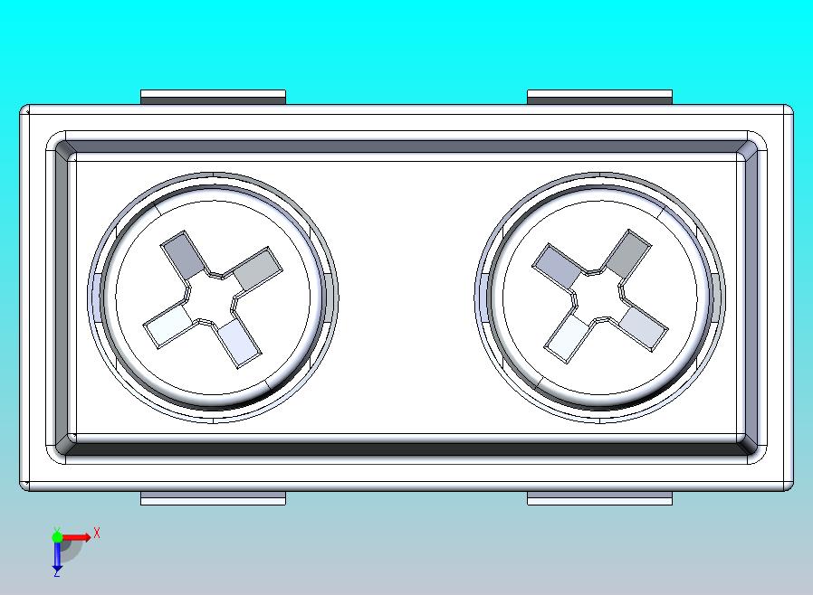 2针端子板连接器