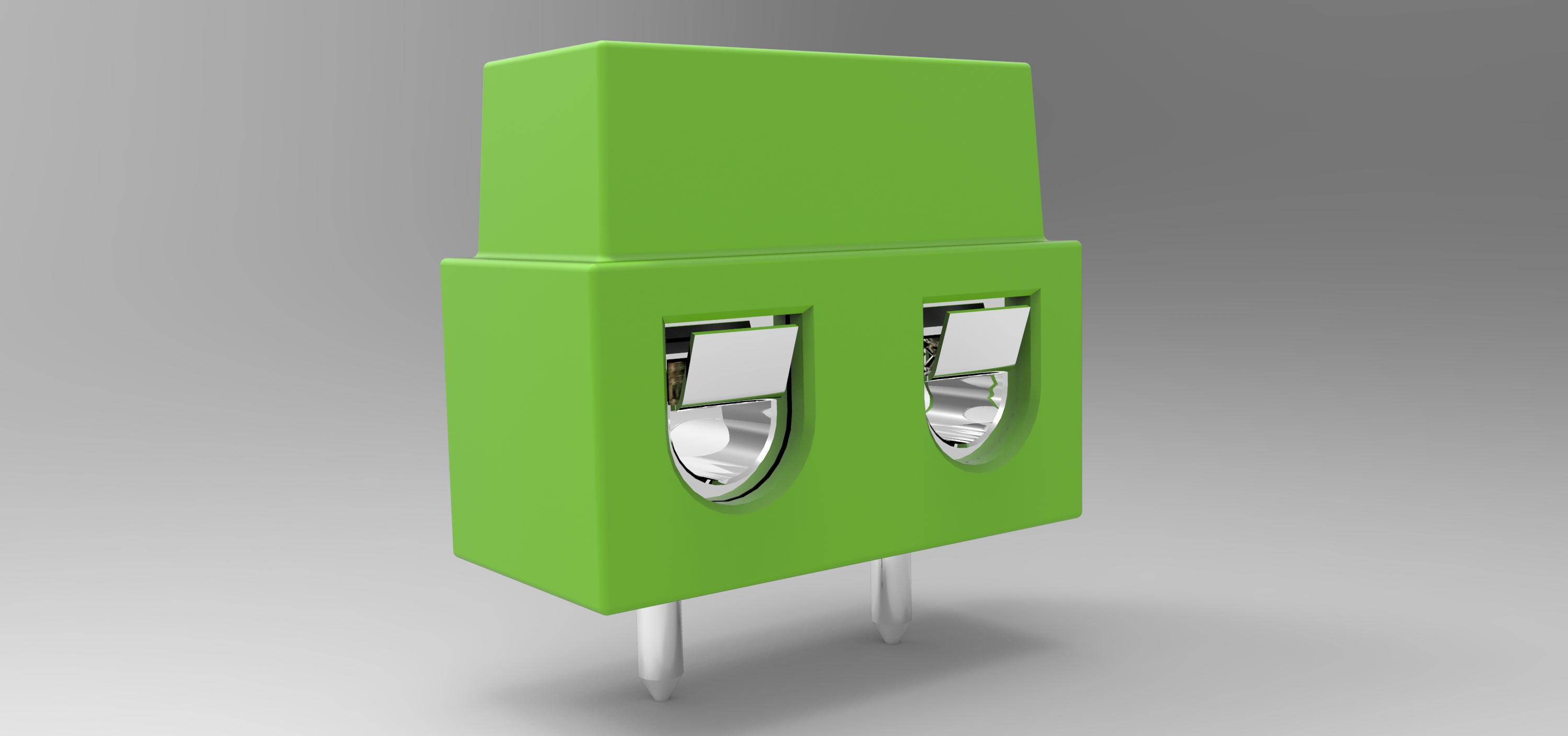 2针端子板连接器