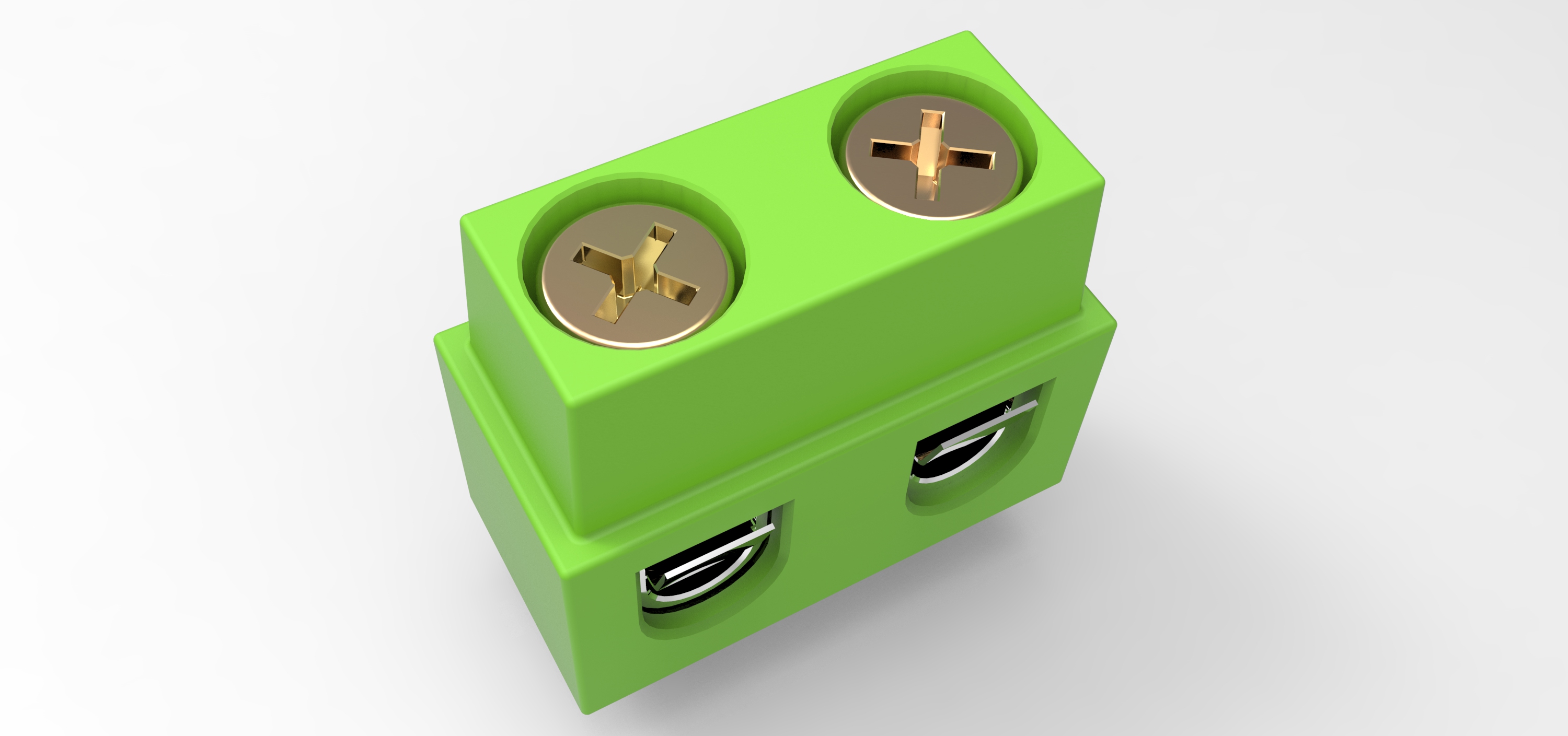 2针端子板连接器