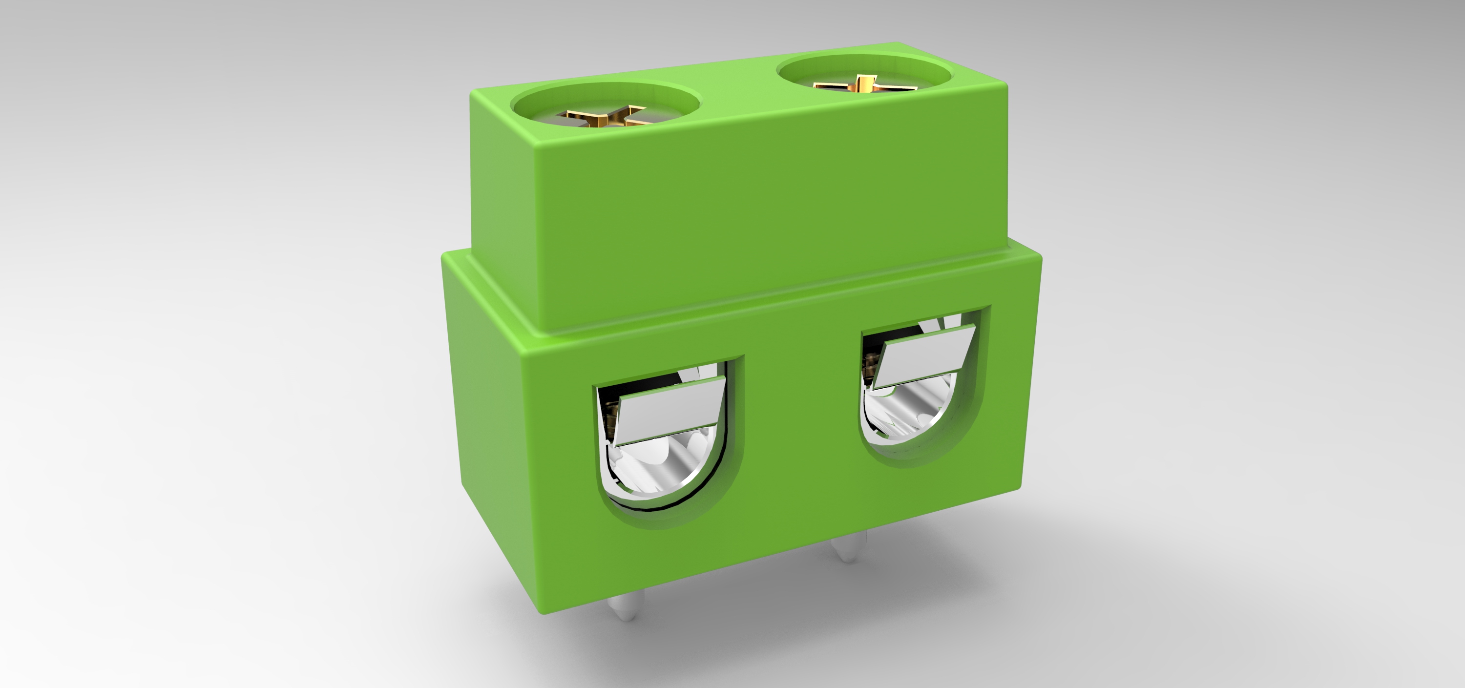 2针端子板连接器