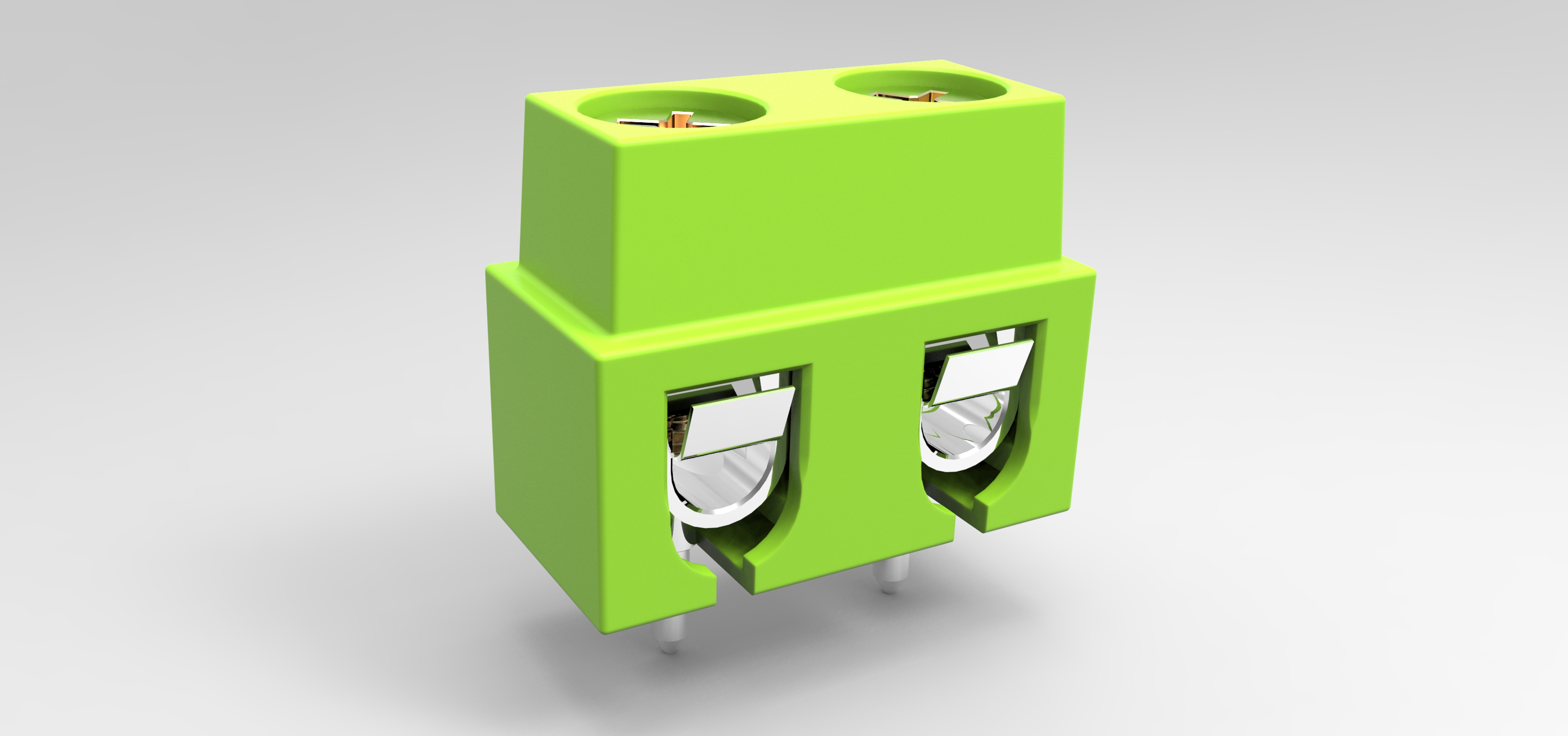 2针端子板连接器