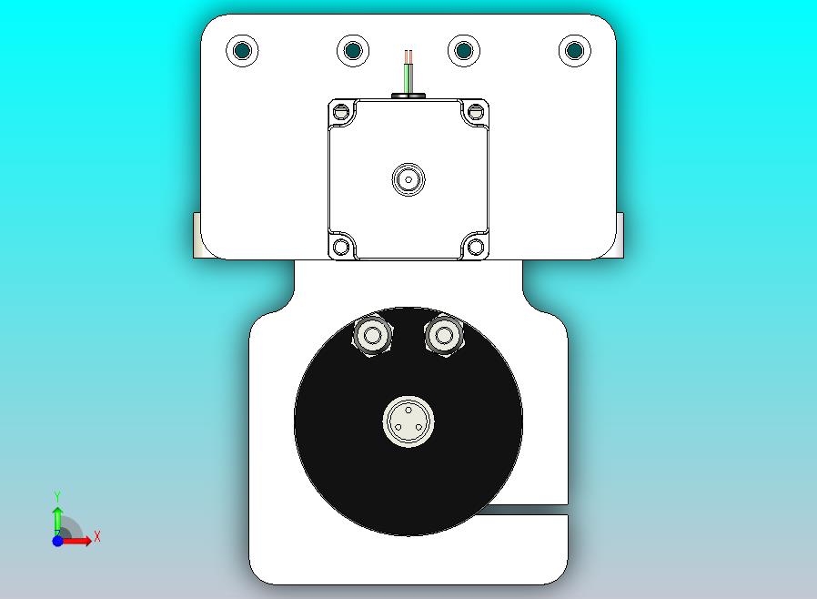 CNC刳刨机Z轴组件的Fusion 360参数模型，具有15毫米Hiwin导轨、16毫米滚珠丝杠和Nema23步进电机