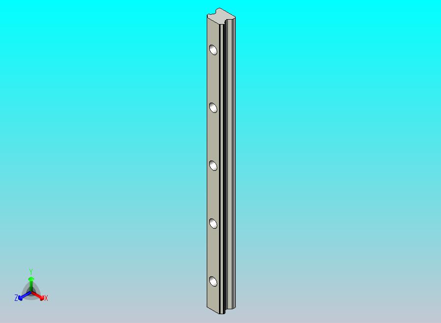 HGR20R Hiwin线性轨道的Fusion 360参数模型