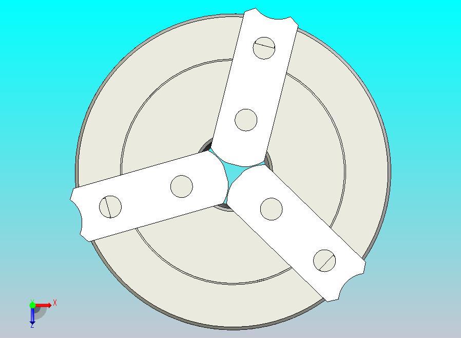 Taig微型车床II三爪卷轴卡盘