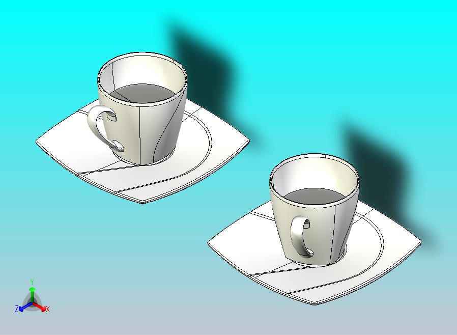 瓷咖啡杯