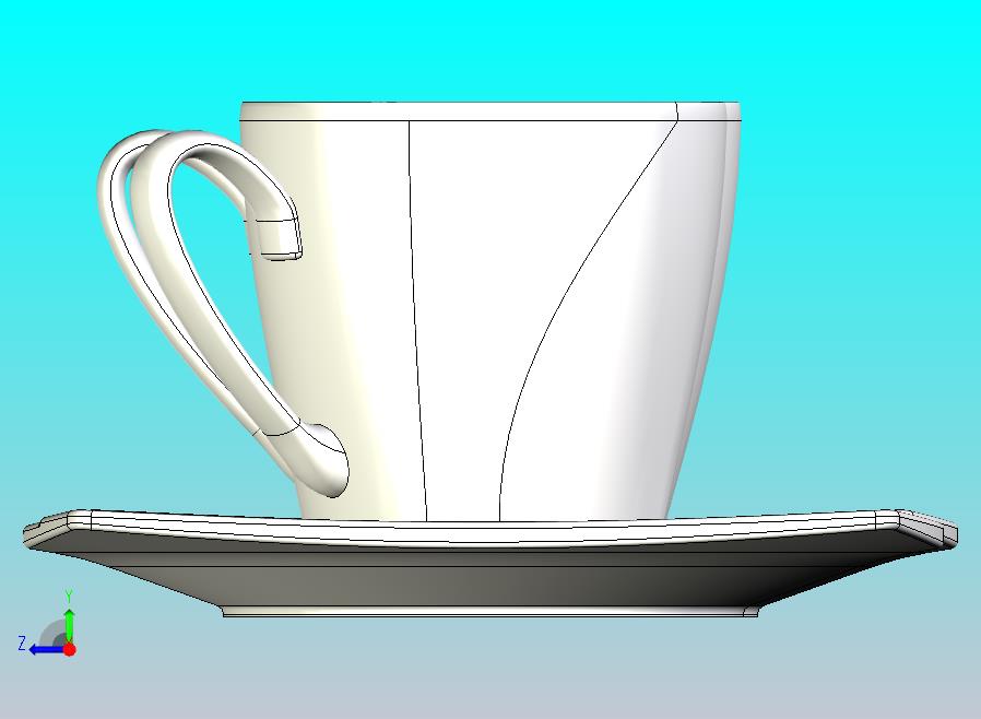 瓷咖啡杯