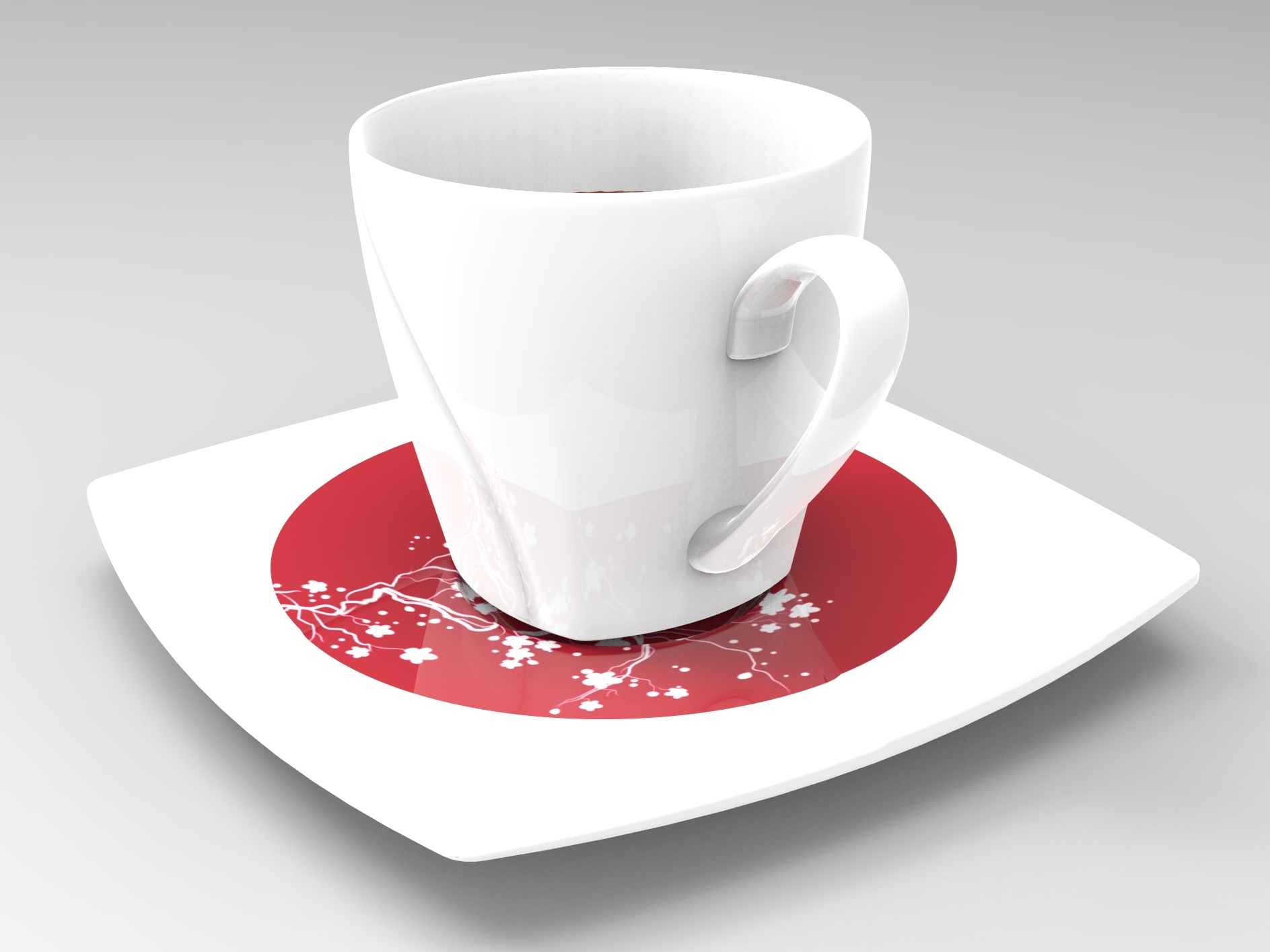 瓷咖啡杯