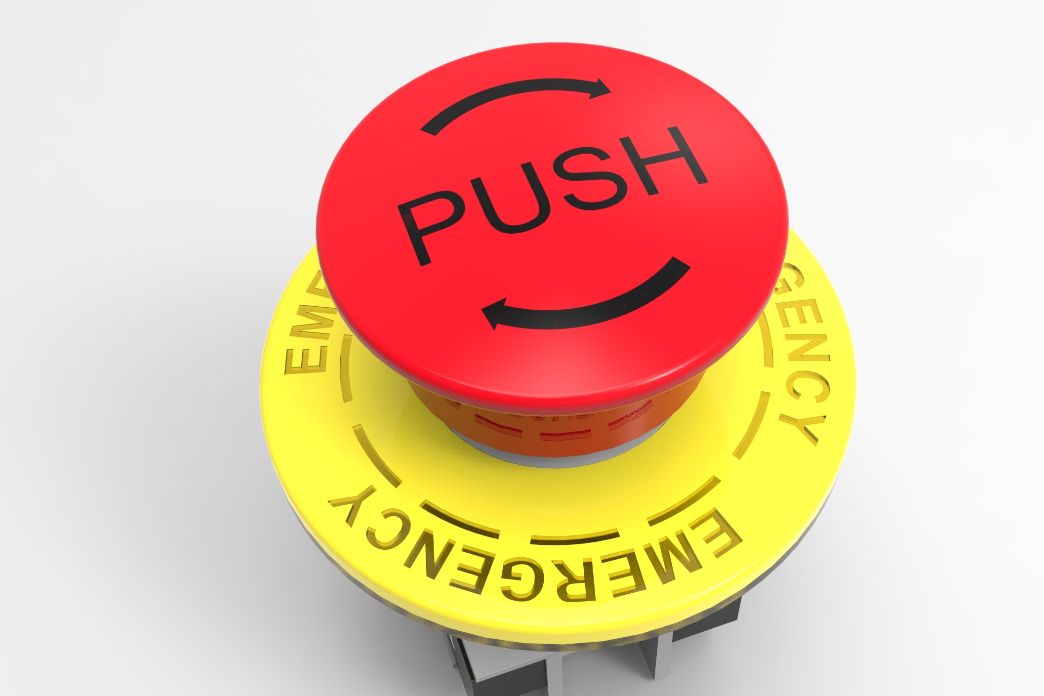 紧急停止按钮-内置灯