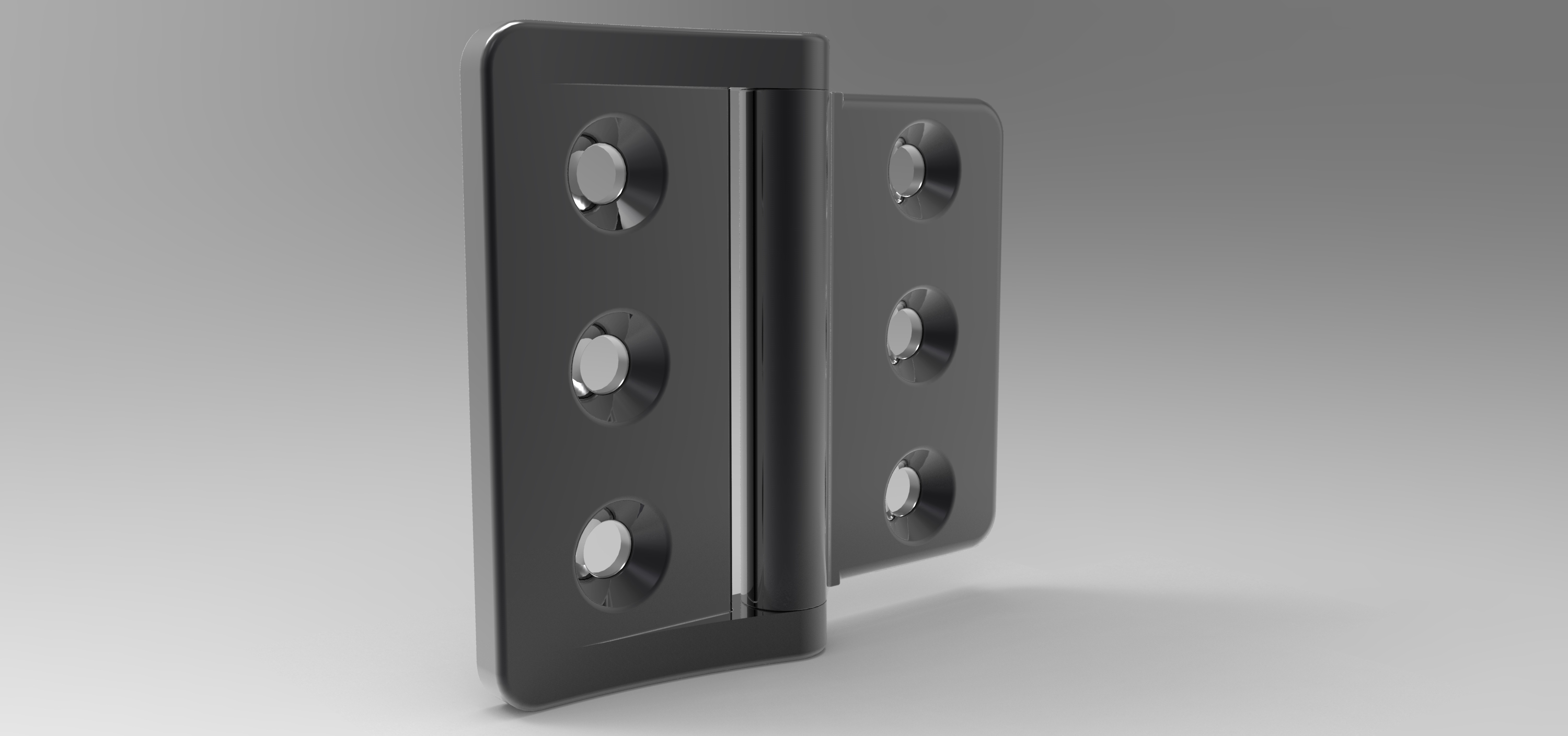 旋转270°的门铰链模型