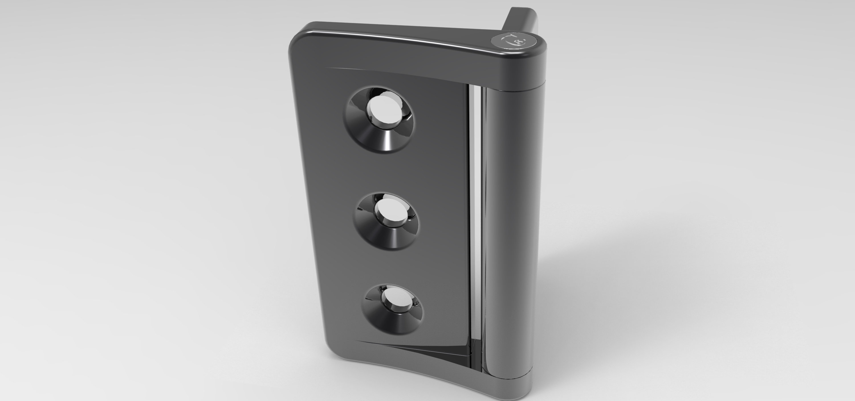 旋转270°的门铰链模型