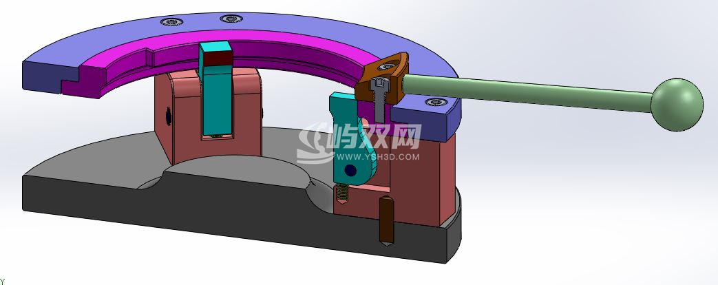 凸轮夹紧器1