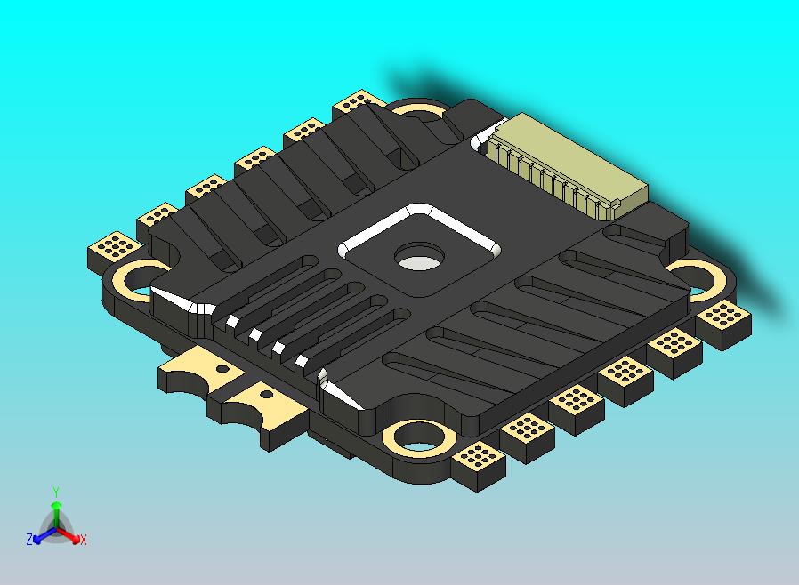 F55A Pro II 55A 3-6S AM32 4-IN-1 ESC w_ bec